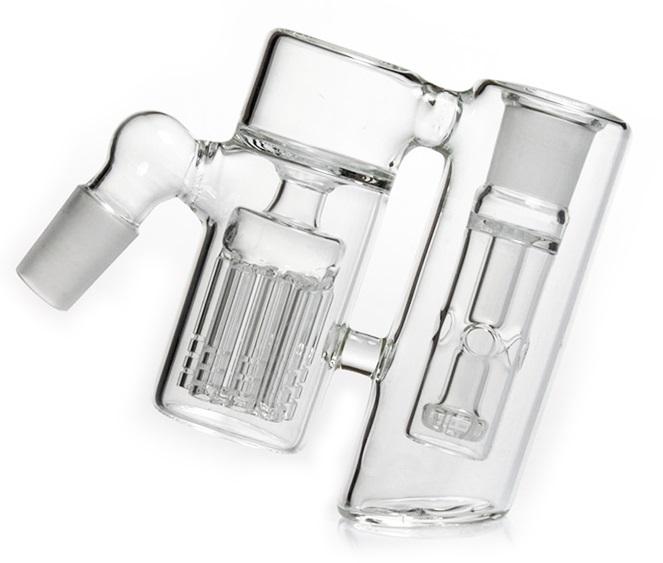 Ash Catcher 14/18mm 45 Degree Double Perc