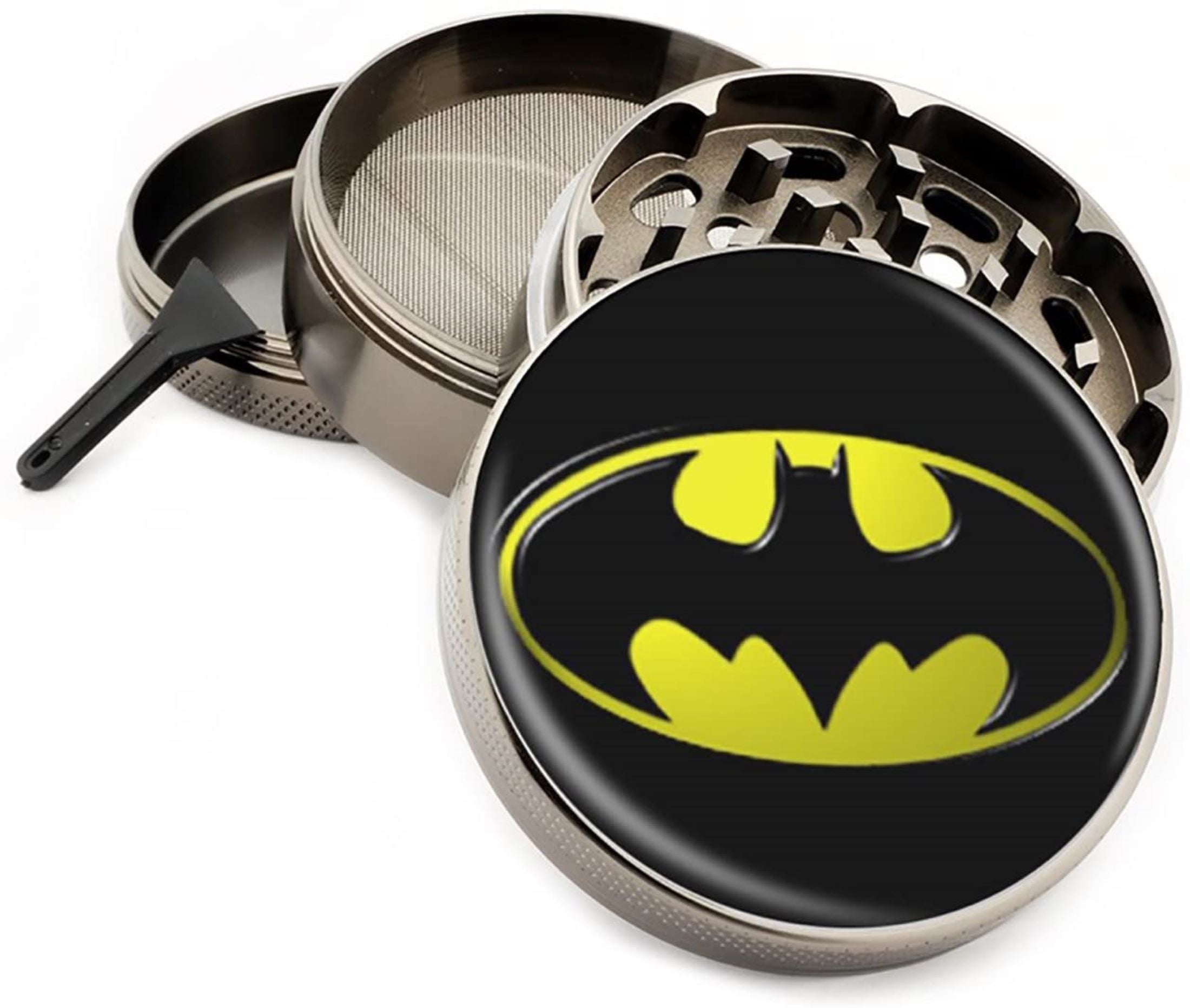 batman grinder herb girnder weed grinder metal grinder 4 part weed grinder