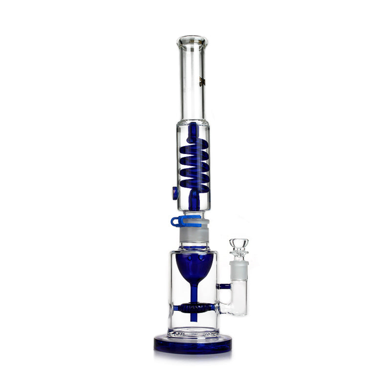 Bong Freezable Coil Phoenix Star Glycerin 18"