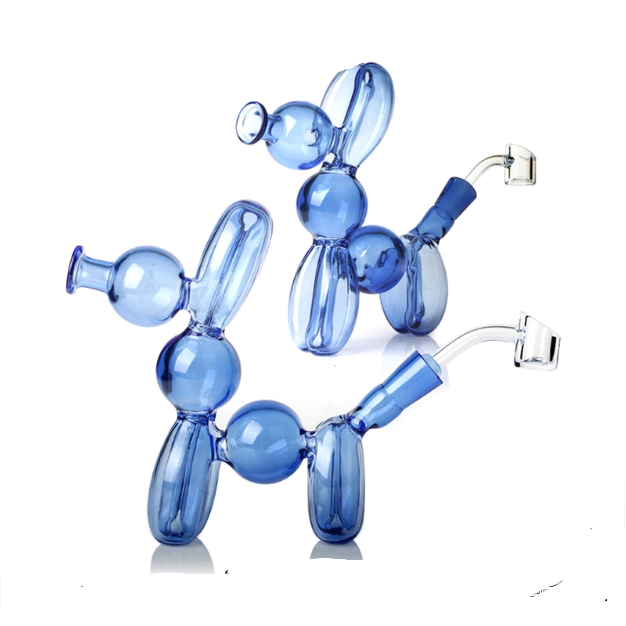 dab rig dog robot bong robot balloon dog 