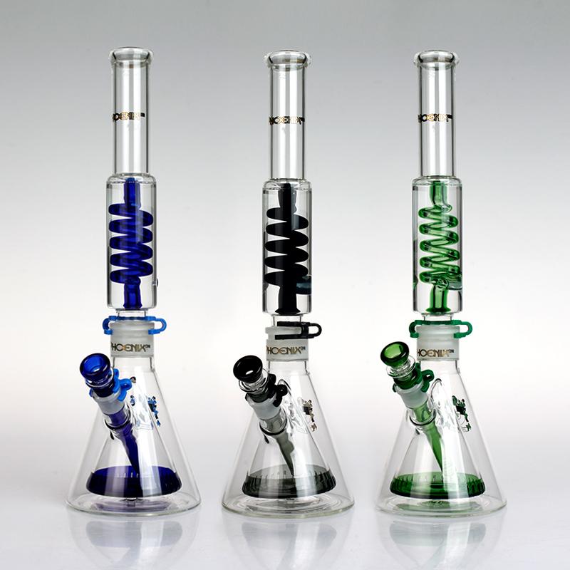 Phoenix Bong Glycerin Coil Freezable 18" Perc