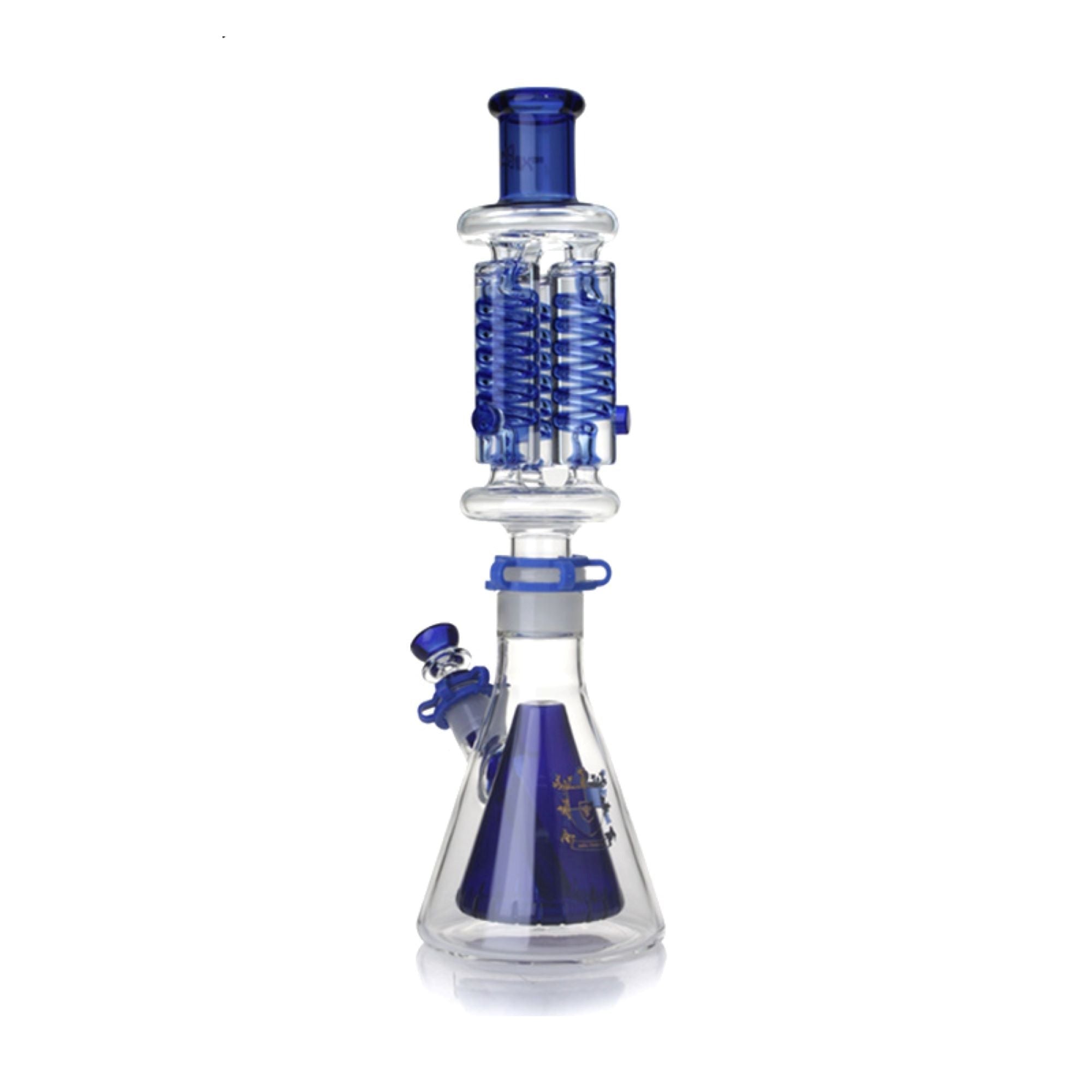 Bong Freezable Glycerin Triple Coil 16" Phoenix Star Glycerin Bong
