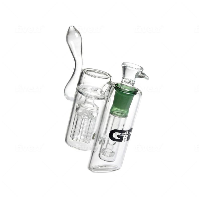 Double Perc Bubbler Bong