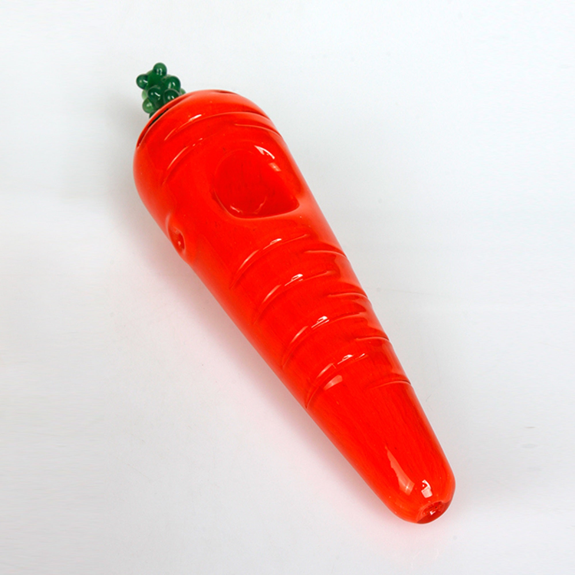 Carrot Themed Tobacco Pipe Spoon Bowl