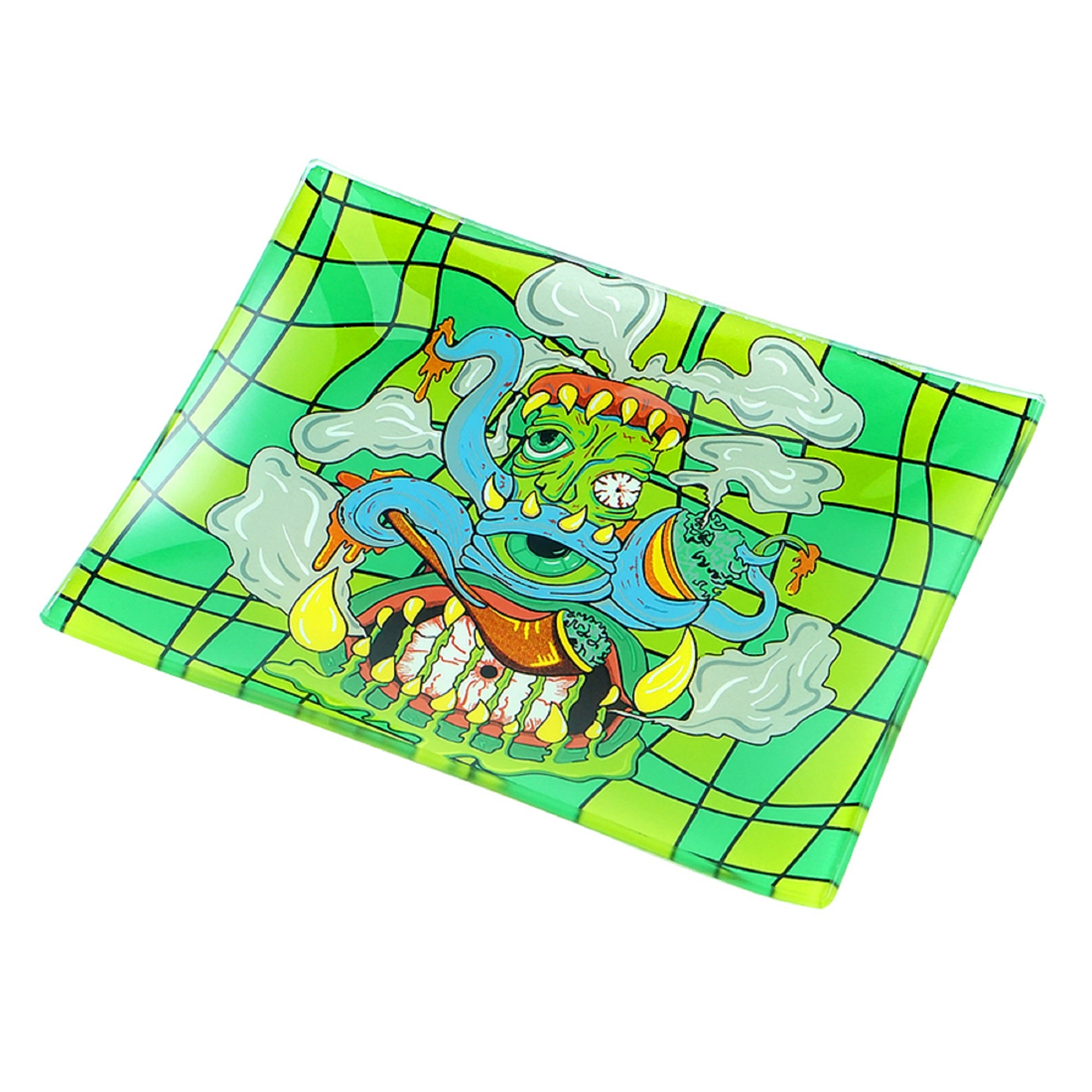 Glass Rolling Tray 7.5" x 5.5"