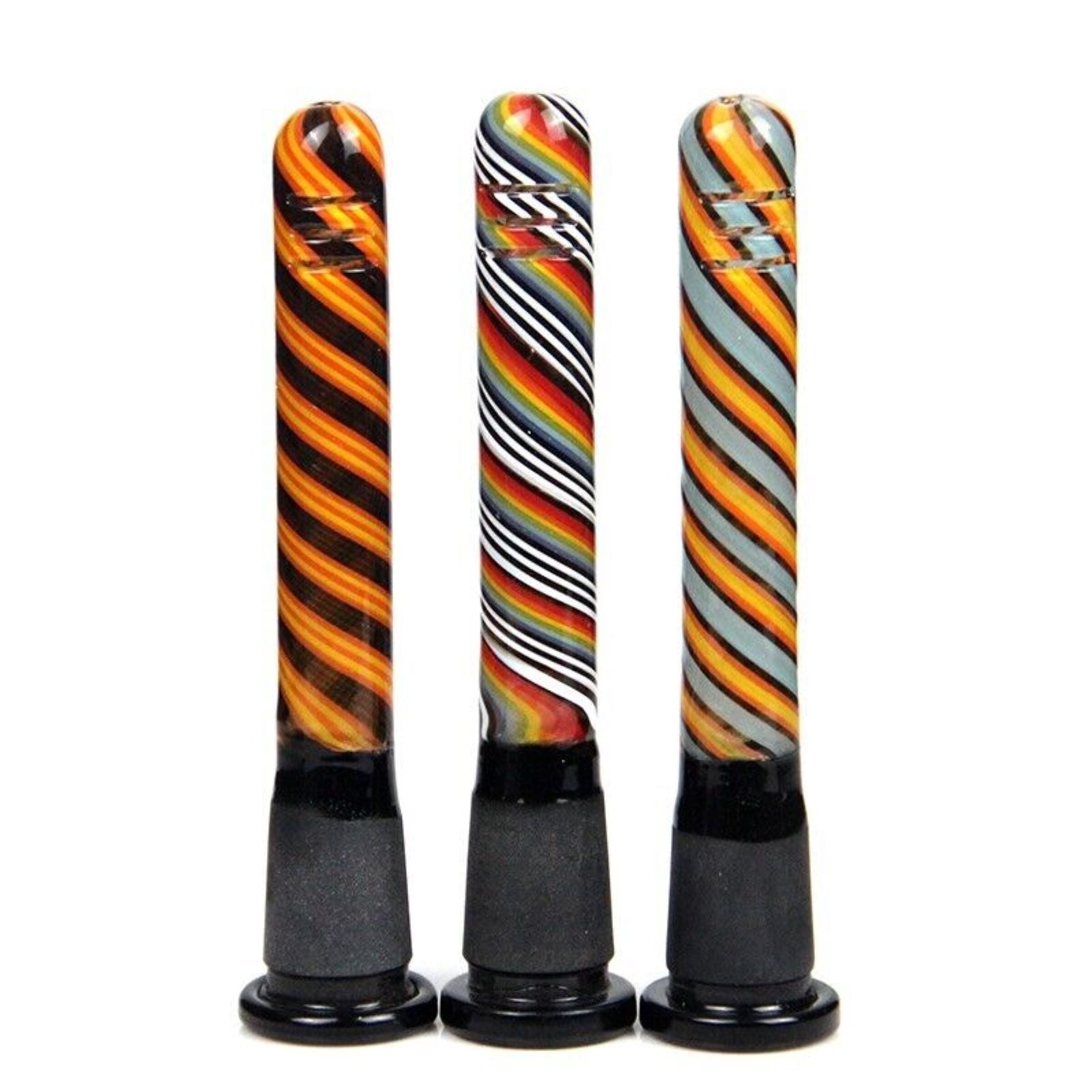 downstem for bong wig wag colors 14mm glass