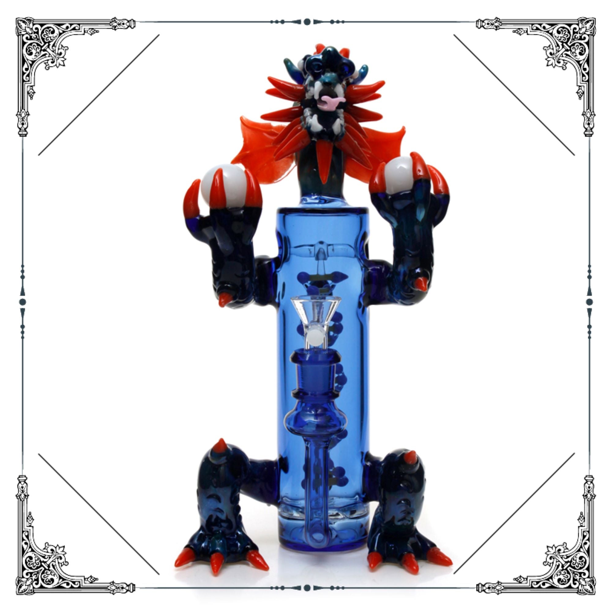 Dragon Bong 8" 14mm 90 Degree Glass