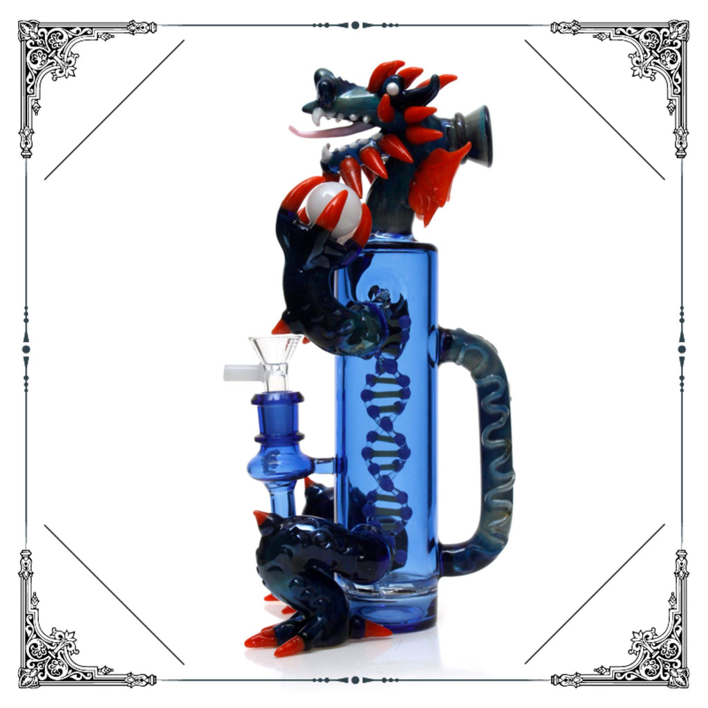 Dragon Bong 8" 14mm 90 Degree Glass