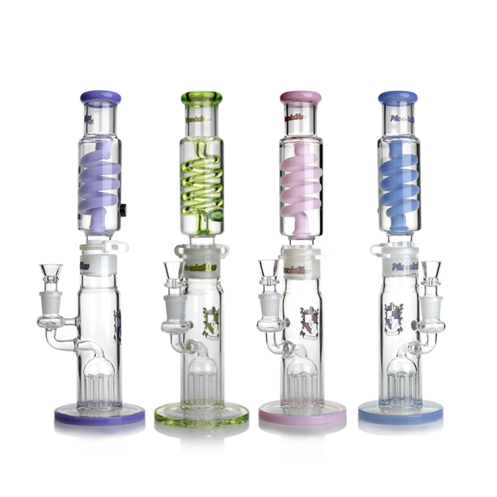freezable bong mushroom perc freeze bong glycerin bong freeze phoenix star bong