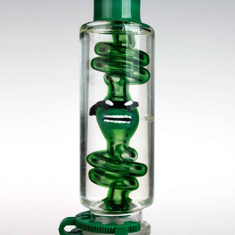 Freezable Coil Glycerin Bong Phoenix Star Ninja Turle