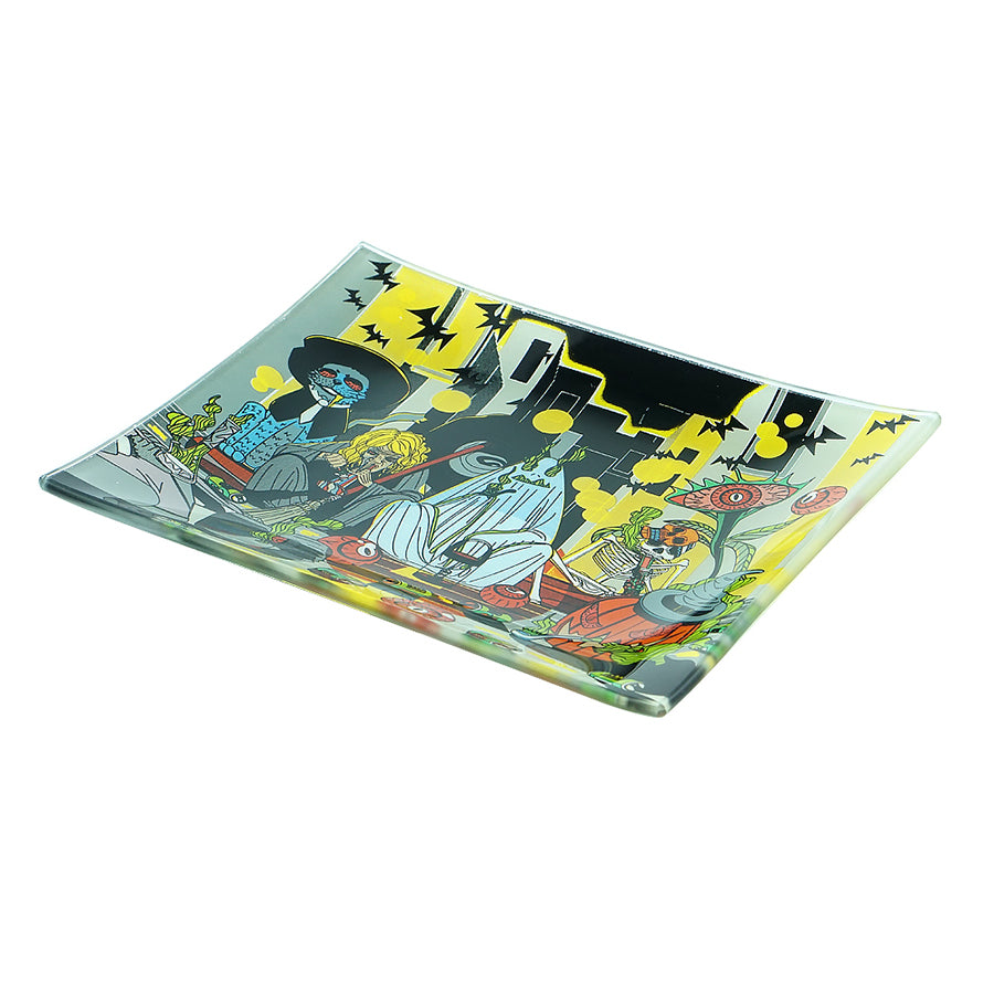 Glass Rolling Tray 7.5" x 5.5"