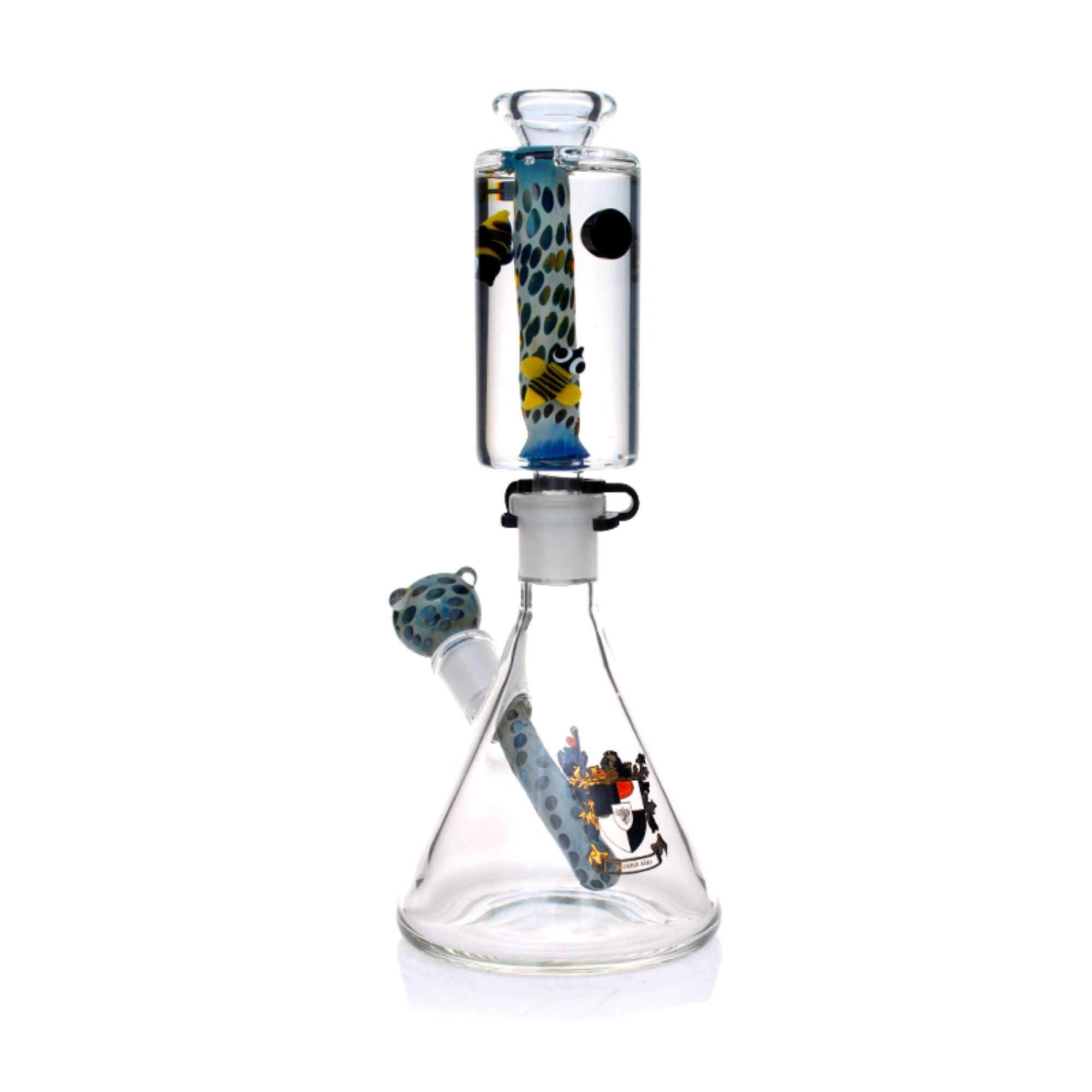 Glycerin Bong Freezable Bong Honeybee 10" Pipe