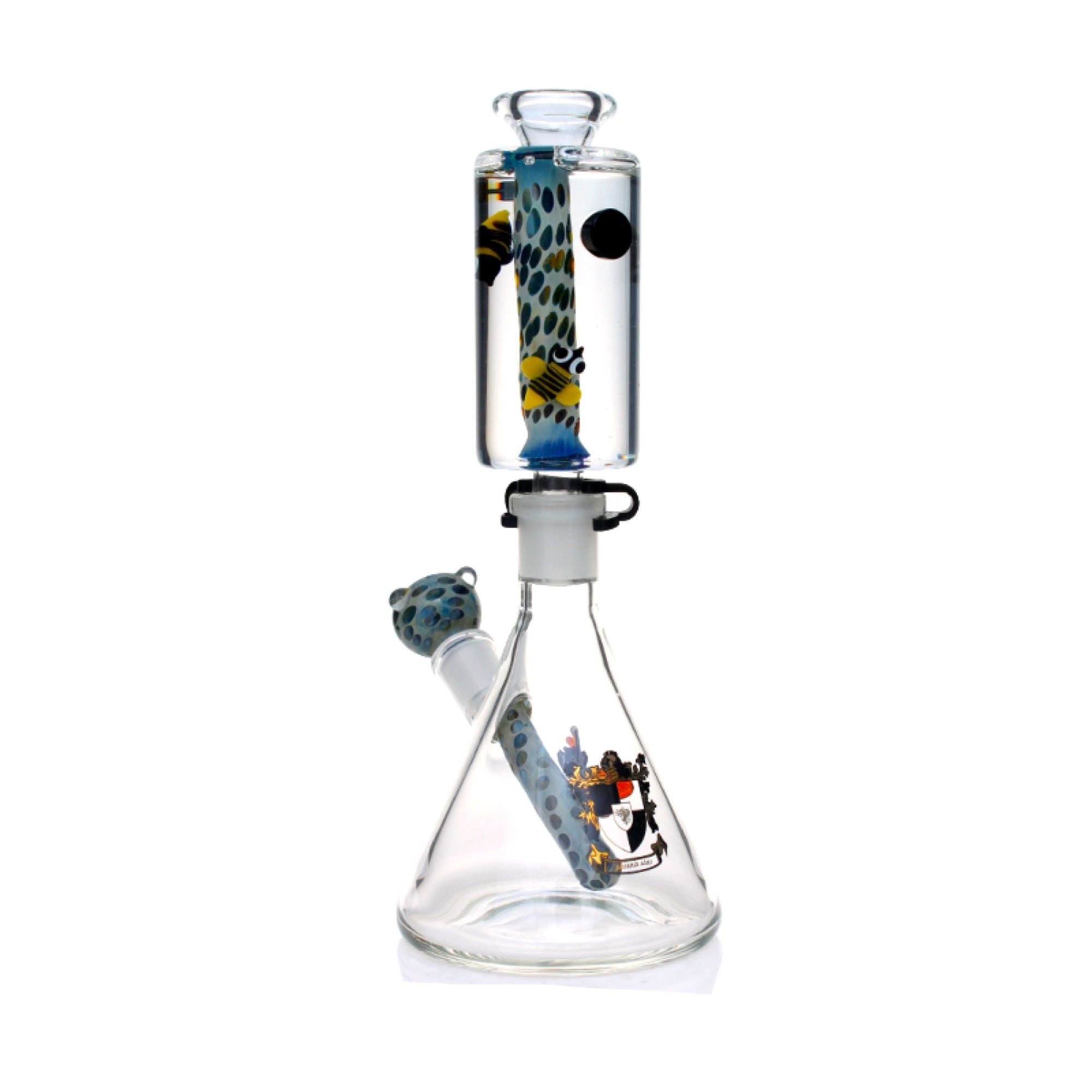 Glycerin Bong Freezable Bong Honeybee 10" Pipe