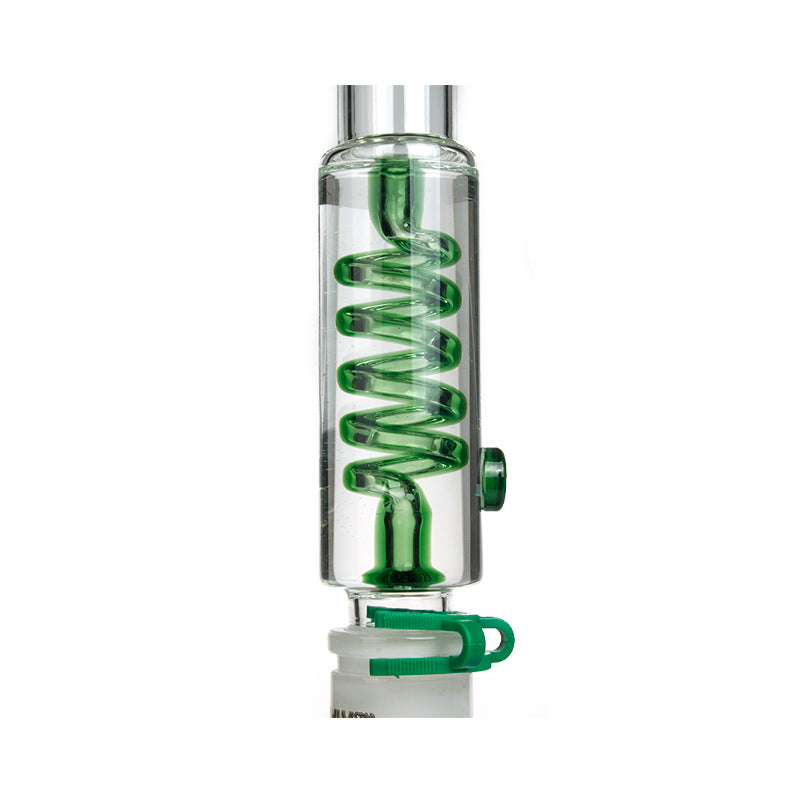 Freezable Bong Phoenix Star Bong Glycerin Coil Freezable 18" Perc
