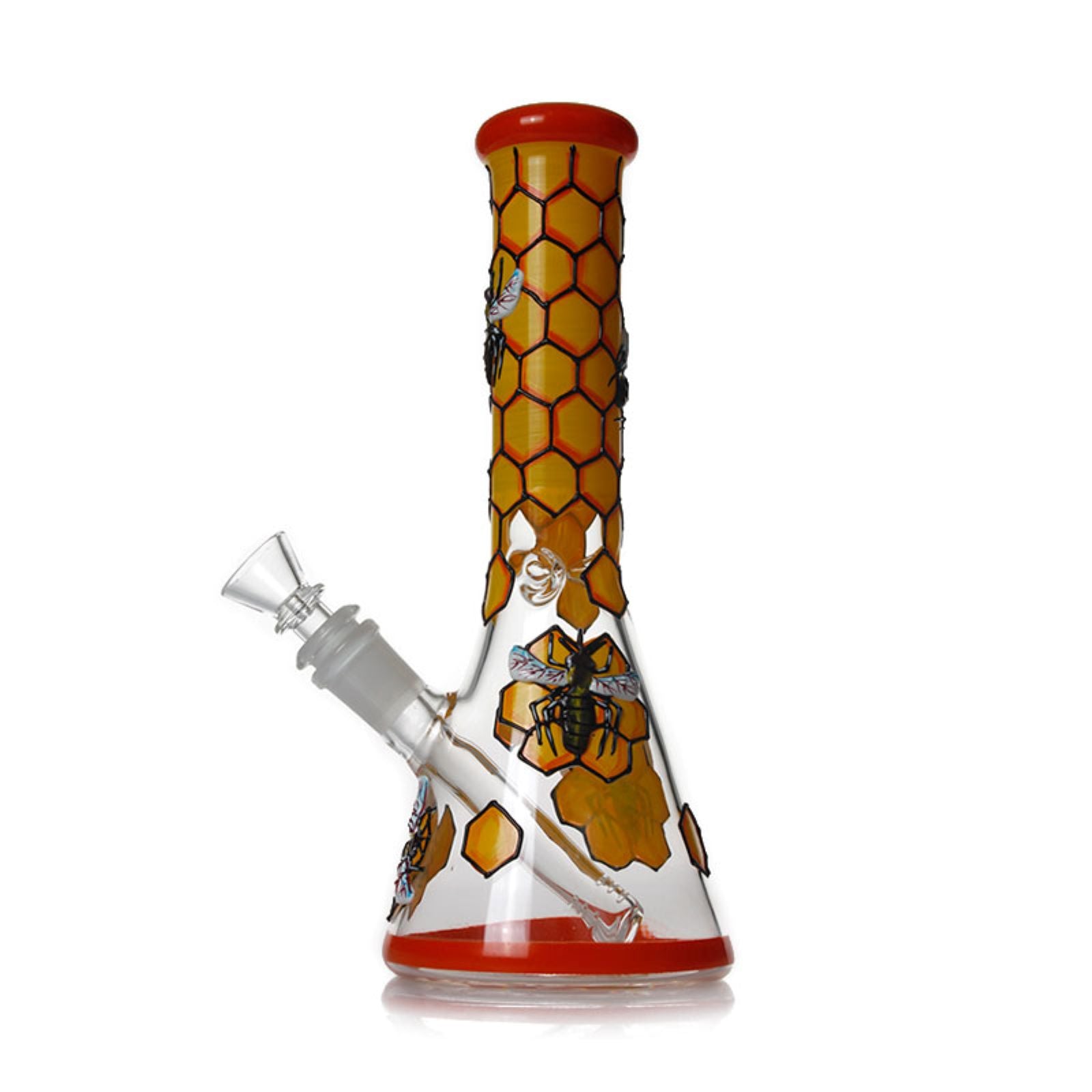 bong bee 14mm beaker bong honeybee bong honeybee bong 7mm thick glass beaker bong