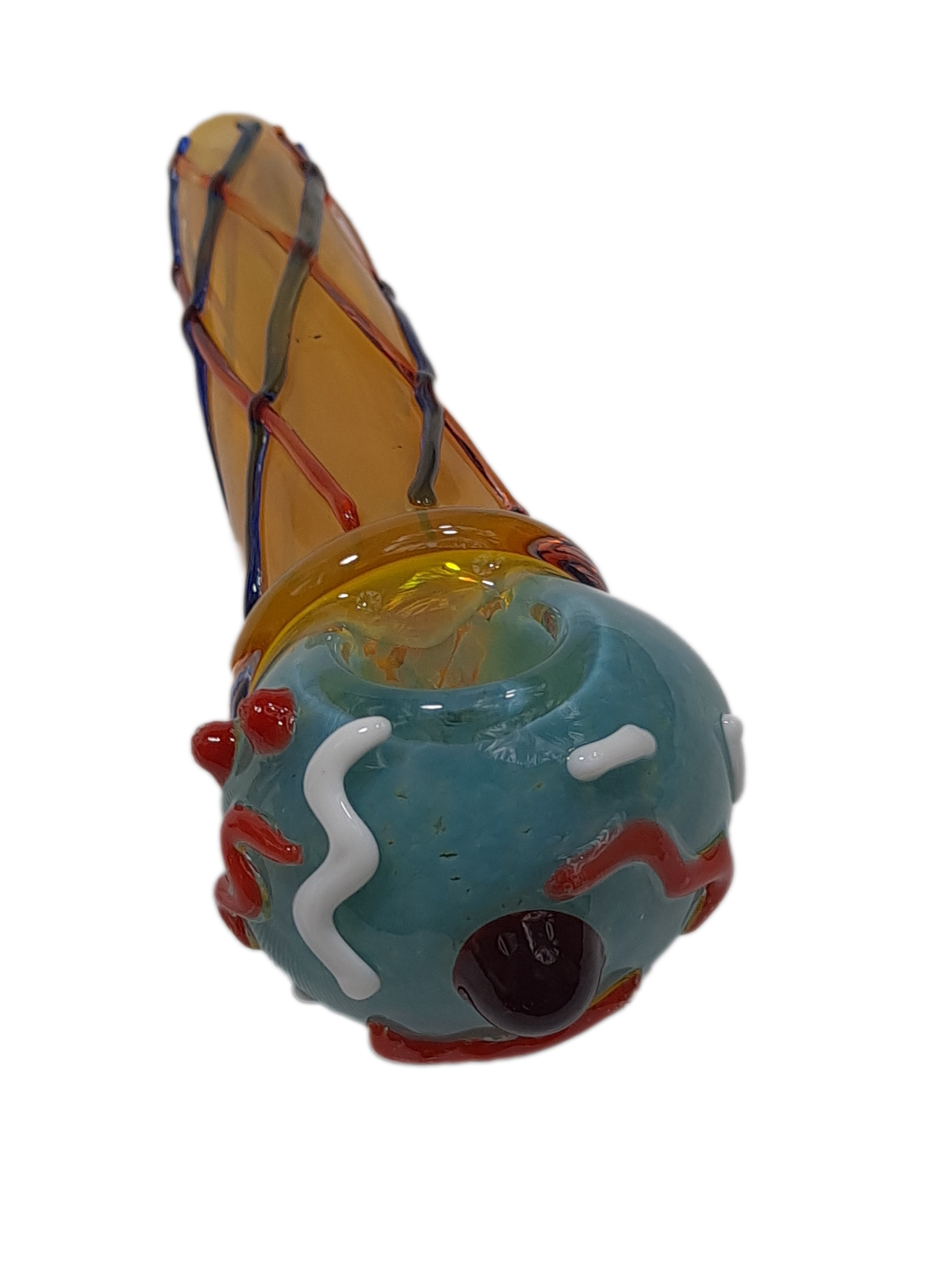 Ice Cream Cone Pipe Spoon Bowl