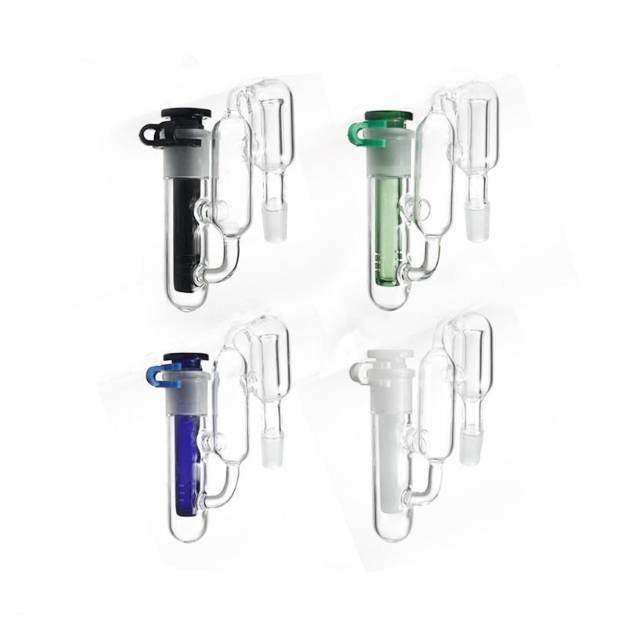 ash catcher 14mm 45 degree inline ash catcher recycler ash catcher