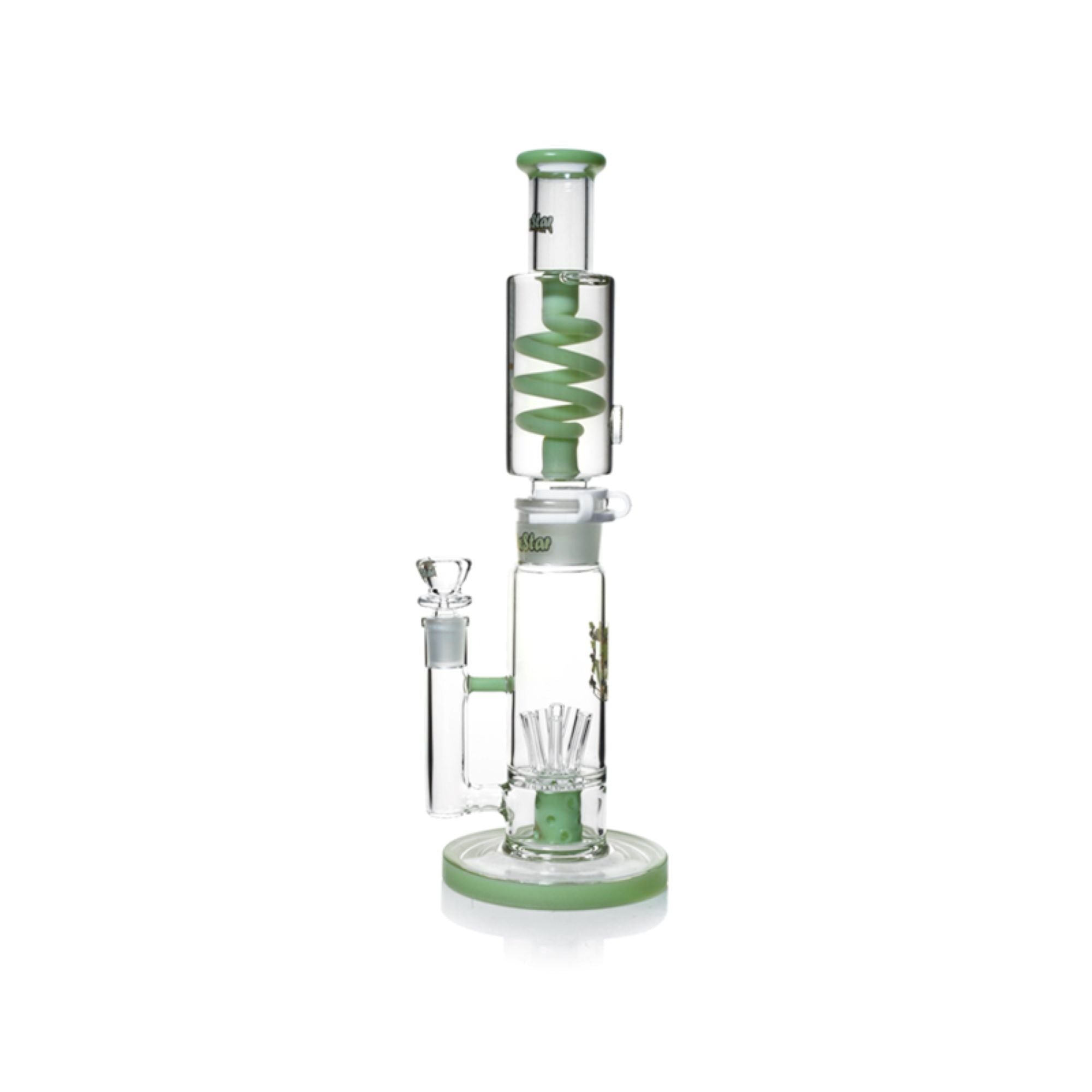 Freezable Bong Glycerin 14" Sprinkler Perc