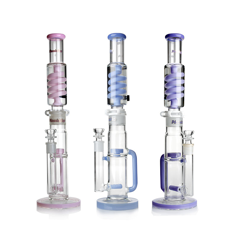18" Freezable Bong Phoenix Star Recycler Bong