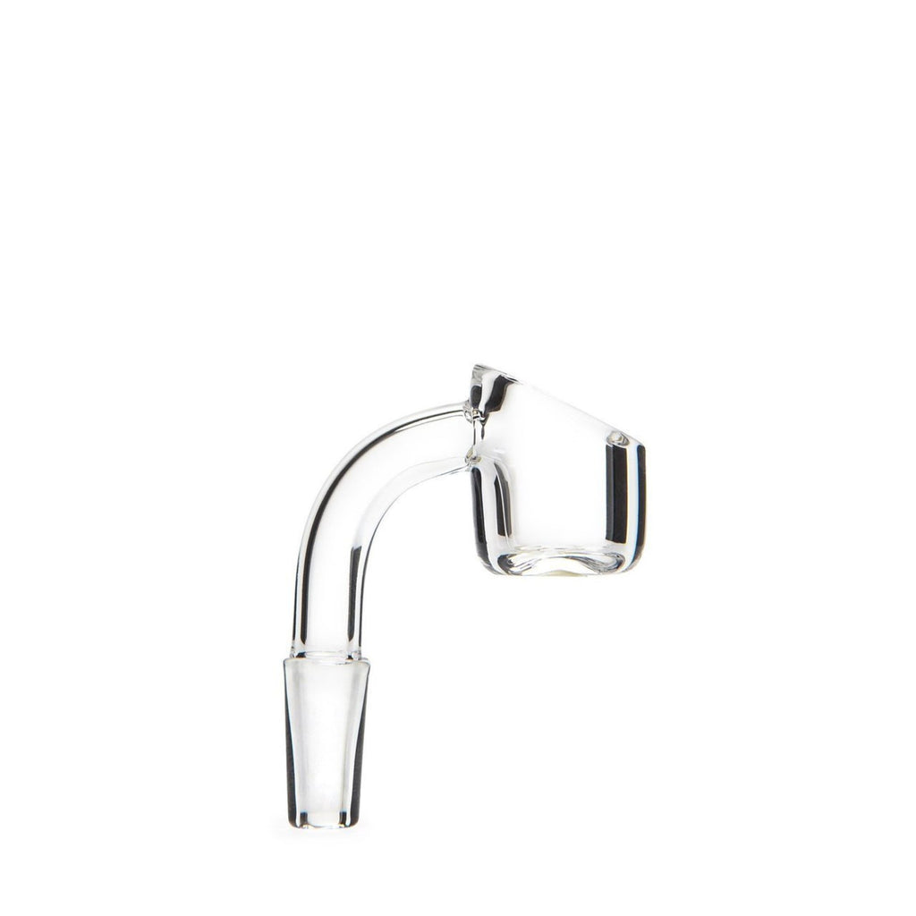 quartz banger 14mm 90 degree slant top dab rig quartz