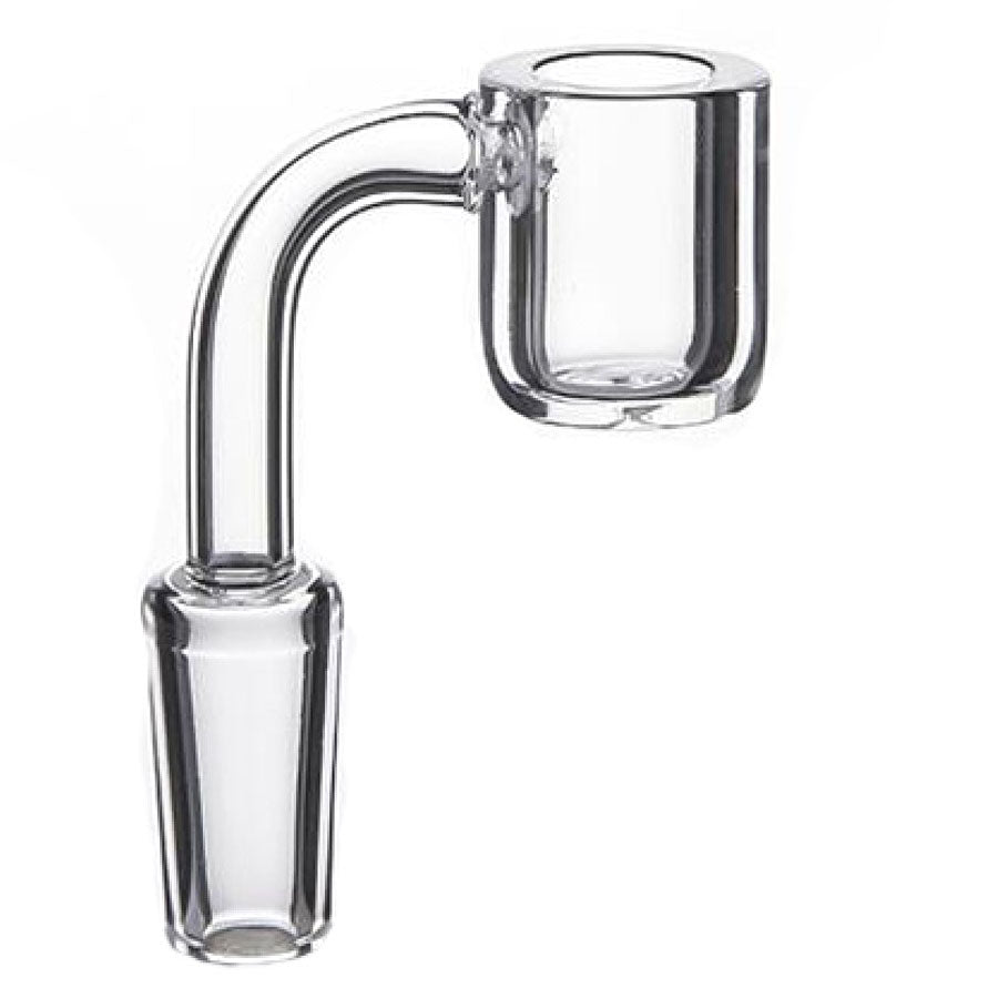 Quartz Banger 4mm 90 Degree +  Carb Cap 14mm 18mm Male Female
