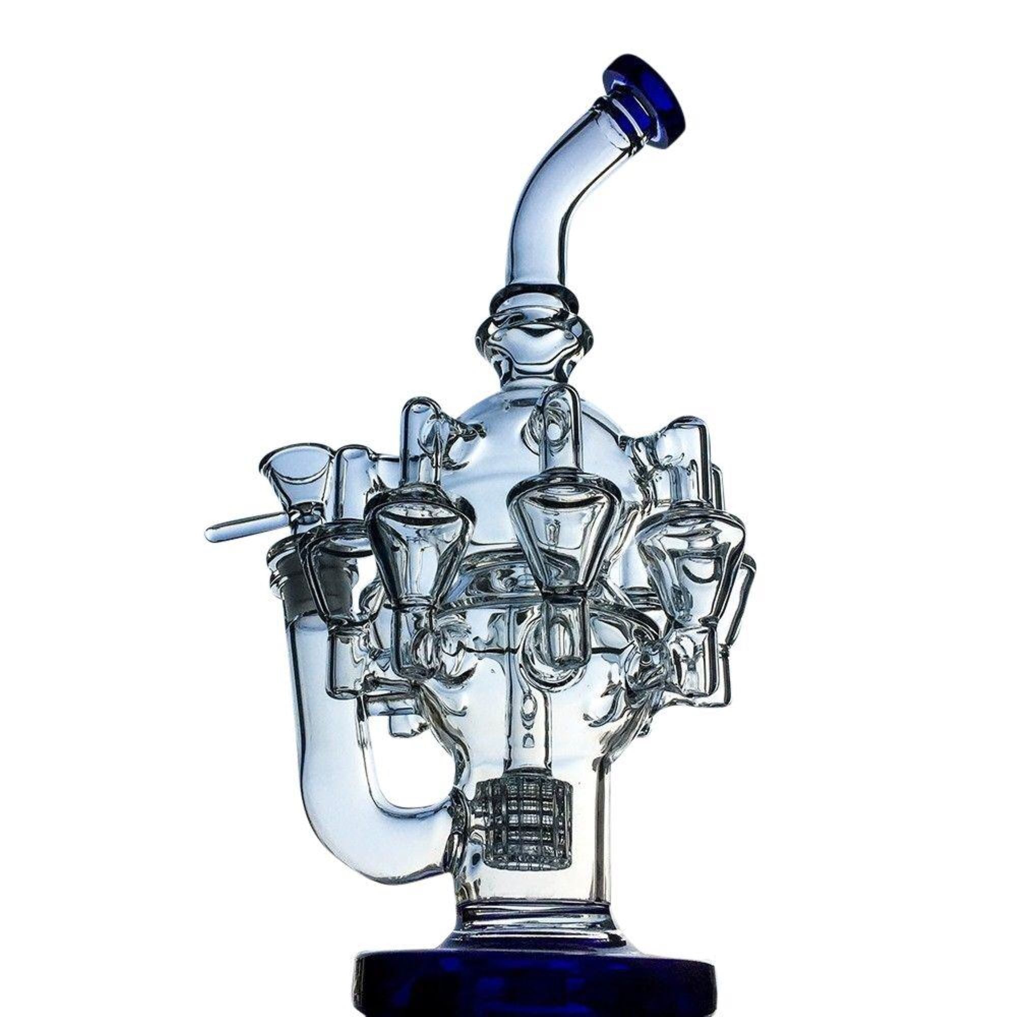 recycler bong octopus bong 11 inch bong recycler bong dab rig