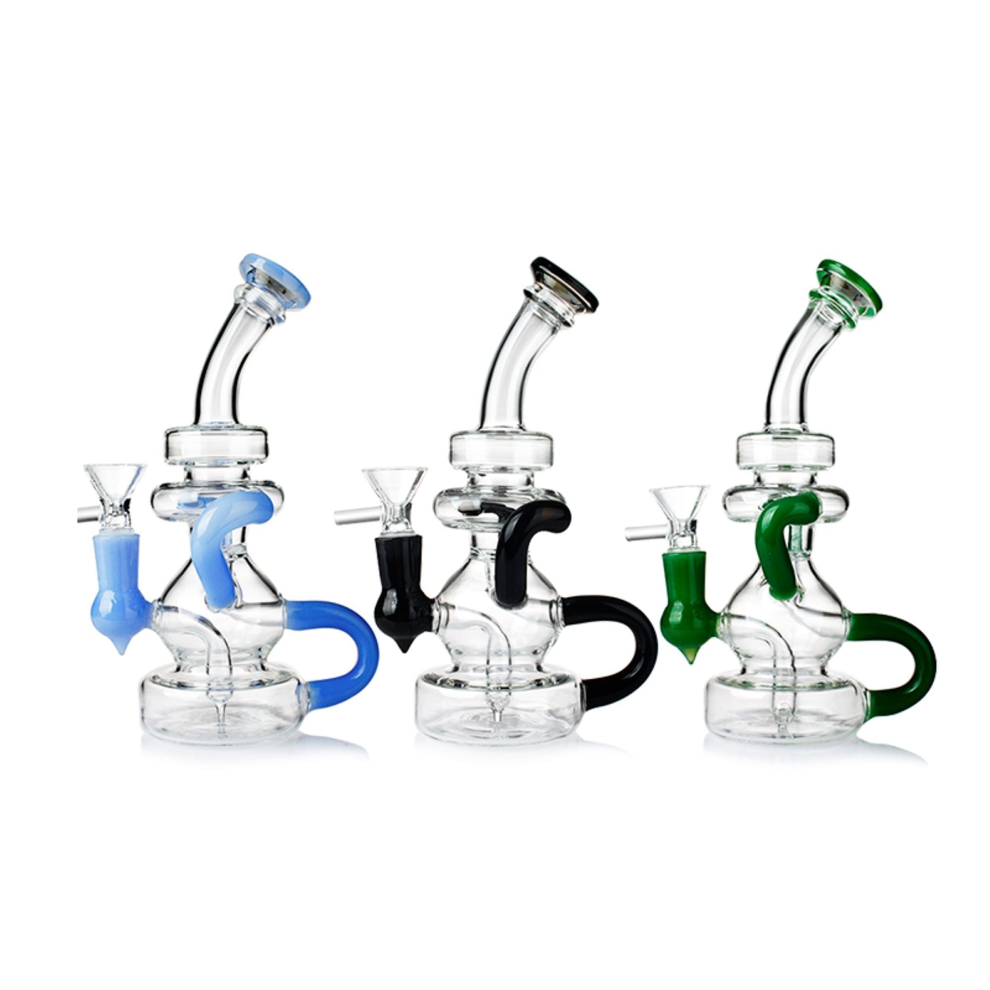 recycler bong klien recycler rig dab rig 14mm bong 