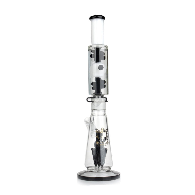 Freezable Bong Glycerin Bong Phoenix Star Skull Bong 18"