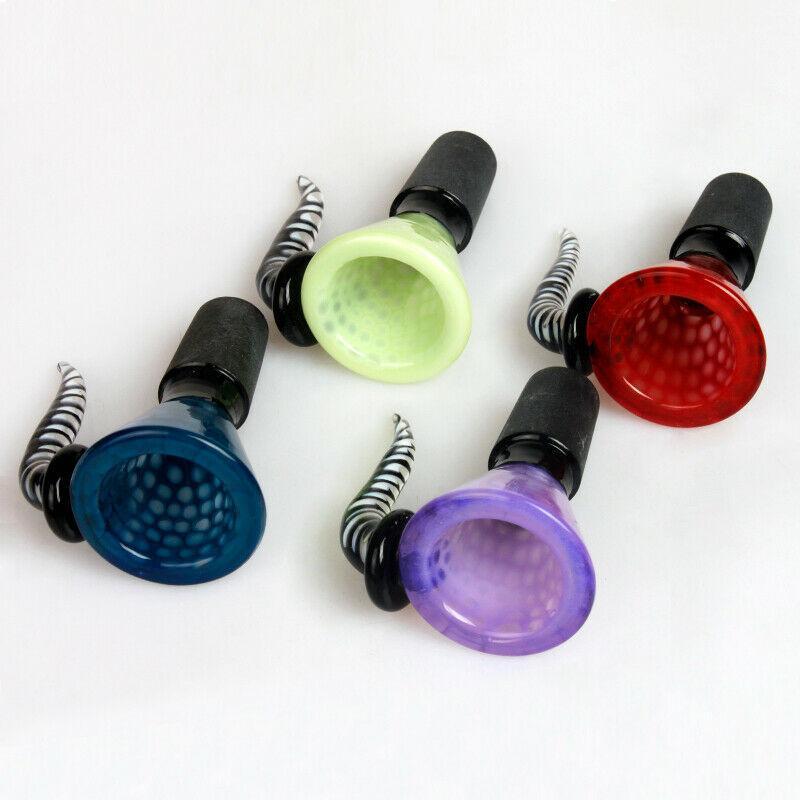 Slide Bowl For Bong 14mm American Color Rod Glass